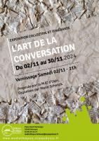 Affiche >L'art de la conversation belvezet