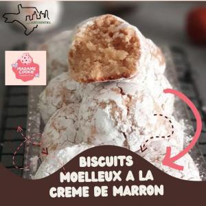 Biscuits moelleux a la creme de marron 4